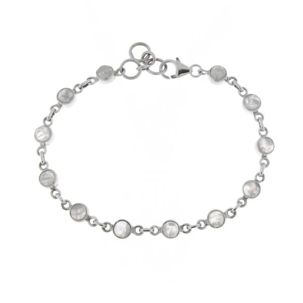 Rainbow Moonstone Bracelet model B9-001